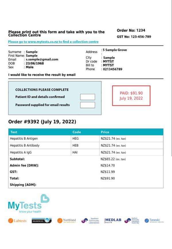 Our tests mytests